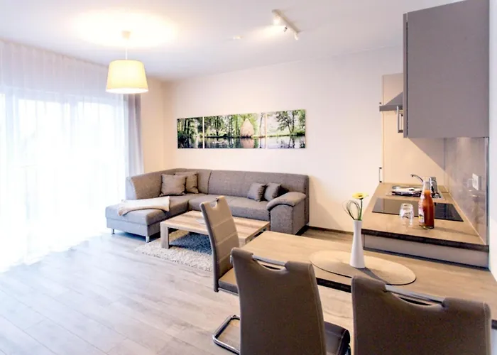 Mit Blick Auf Spree In Apartment Lübben